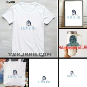 Chapel Bill North Carolina Tar Heels football Bill Belichick graphic shirt