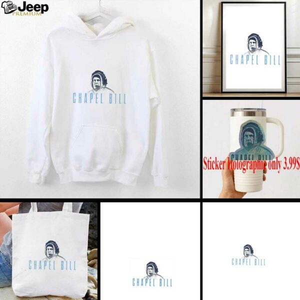 Chapel Bill North Carolina Tar Heels football Bill Belichick graphic shirt