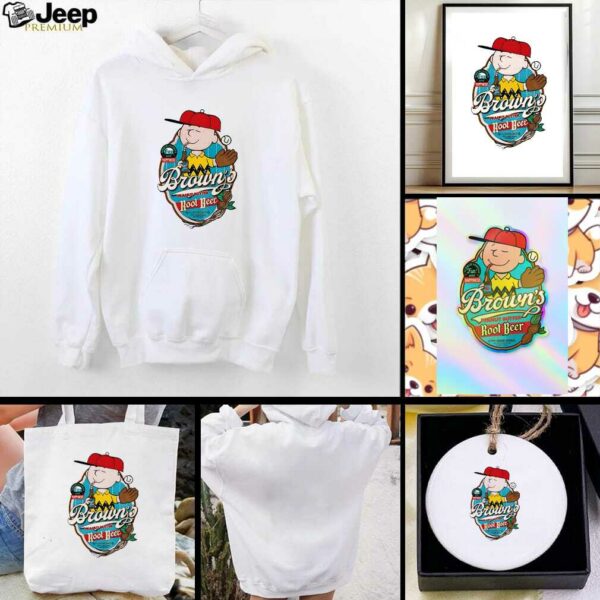 Charlie Brown Brown’s Root Beer Peanut Butter Root Beer shirt