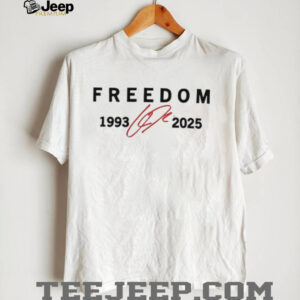 Charlie Kick Freedom Red Signature red 1993 2025 shirt