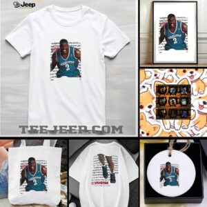 Charlotte Hornets Larry Johnson Converse it’s what’s inside that counts shirt