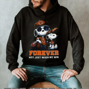 Chicago Bears Peanuts Snoopy Forever shirt