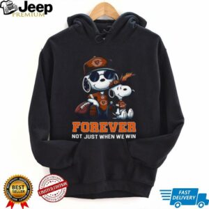 Chicago Bears Peanuts Snoopy Forever shirt