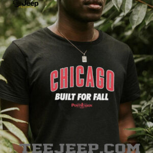 Chicago Cubs 2025 MLB Postseason Built For Fall shirt