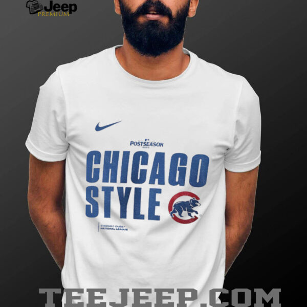 Chicago Cubs Nike Chicago Style MLB Baseball Postseason Legend shirt