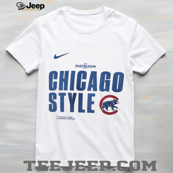 Chicago Cubs Nike Chicago Style MLB Baseball Postseason Legend shirt