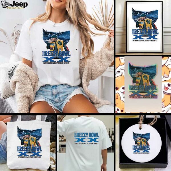 Chris Brown Breezy Bowl XX International Stadium series 2025 shirt