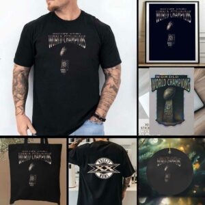 Chris Brown Breezy Bowl XX World Champions trophy shirt