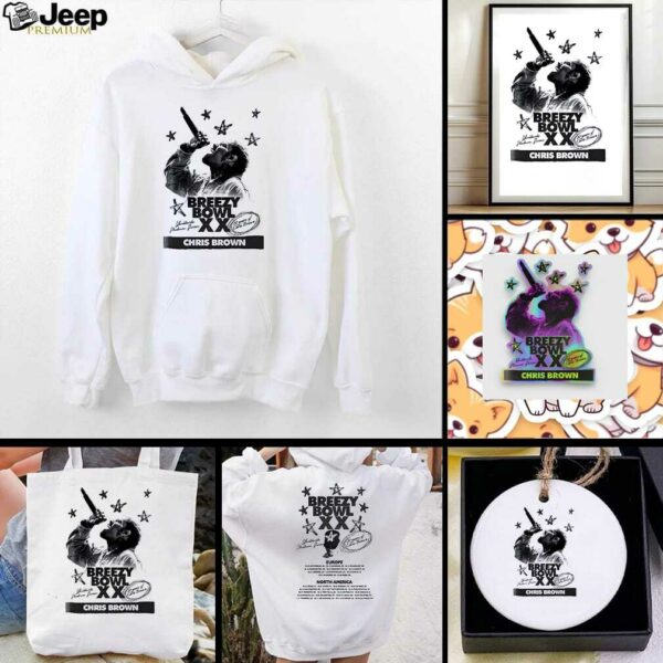 Chris Brown Breezy Bowl XX Worldwide Stadium series dates shirt