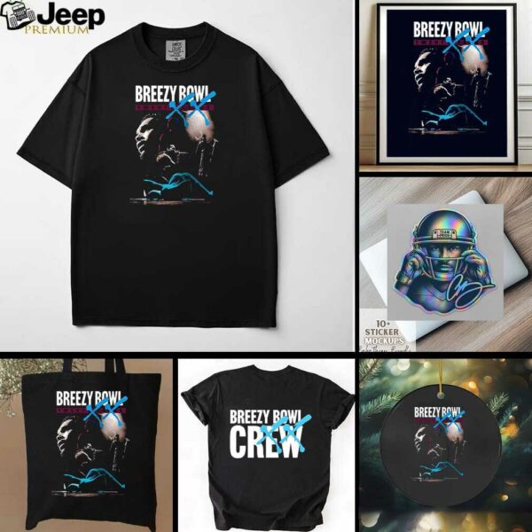 Chris Brown Breezy Bowl XX crew graphic shirt