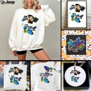 Chris Brown Breezy Bowl XX exclusive arrows shirt