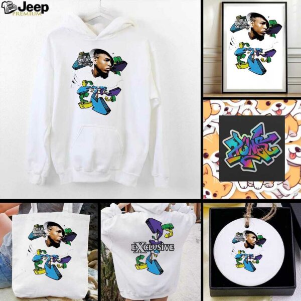 Chris Brown Breezy Bowl XX exclusive arrows shirt