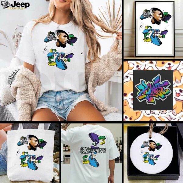 Chris Brown Breezy Bowl XX exclusive arrows shirt