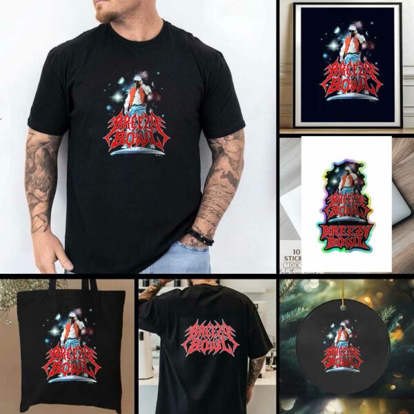 Chris Brown Breezy Bowl XX intergalatic graphic shirt