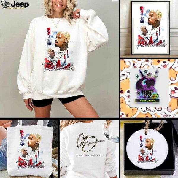 Chris Brown Breezy Bowl XX residuals signature shirt