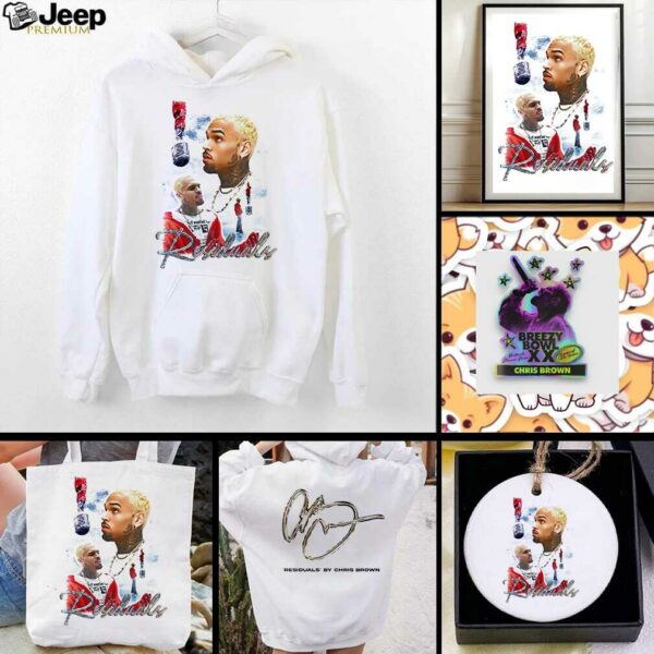 Chris Brown Breezy Bowl XX residuals signature shirt