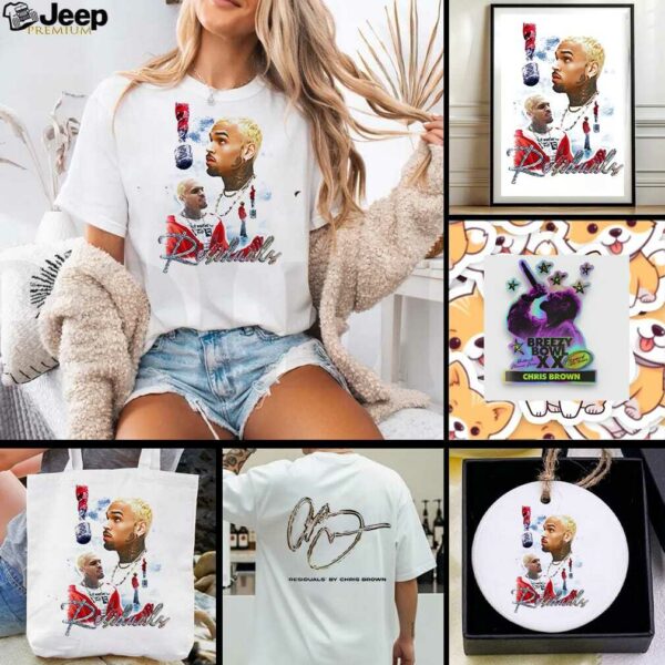 Chris Brown Breezy Bowl XX residuals signature shirt