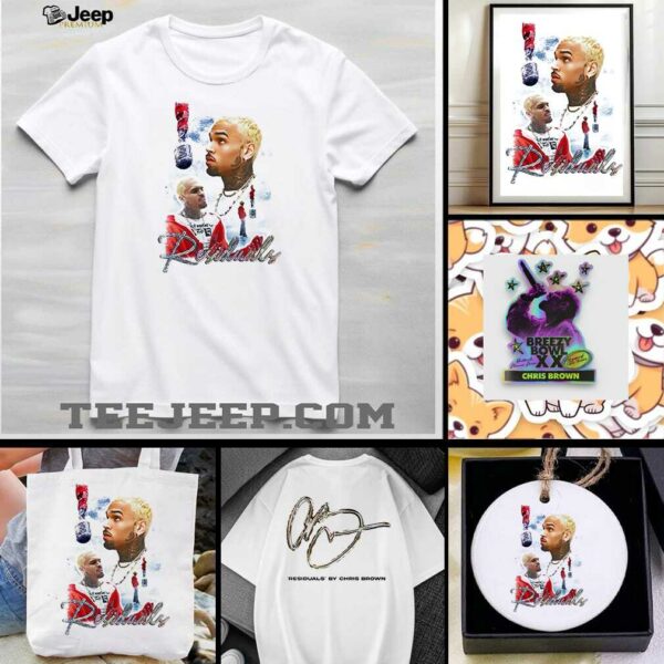 Chris Brown Breezy Bowl XX residuals signature shirt
