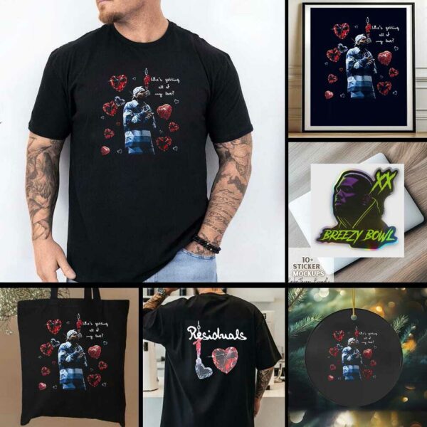 Chris Brown Breezy Bowl XX residuals who’s getting all of my love shirt