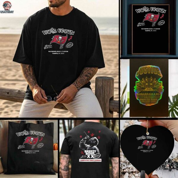 Chris Brown x Breezy Bowl XX Stadium World Tour logo shirt