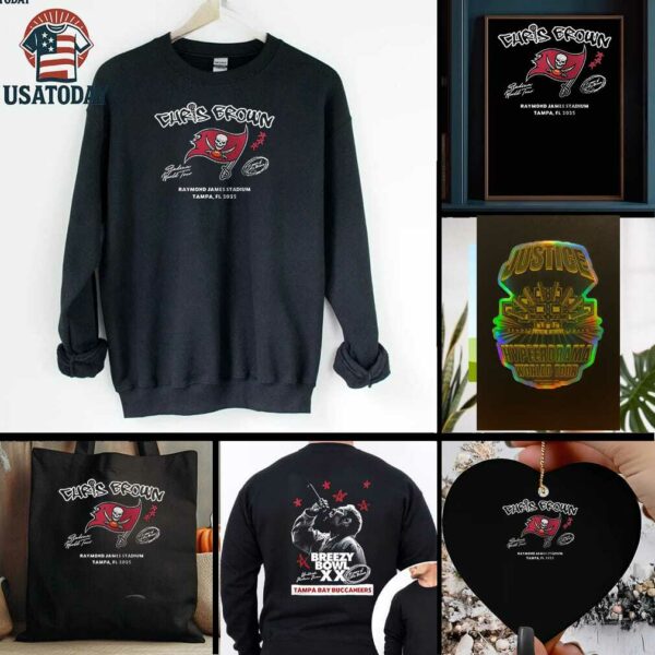 Chris Brown x Breezy Bowl XX Stadium World Tour logo shirt