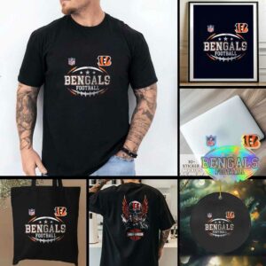Cincinnati Bengals NFL Harley Davidson motorcycle graphic shirt