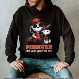 Cincinnati Bengals Peanuts Snoopy Forever shirt
