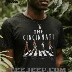Cincinnati Walking Road Signatures Football Shirt