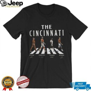 Cincinnati Walking Road Signatures Football Shirt