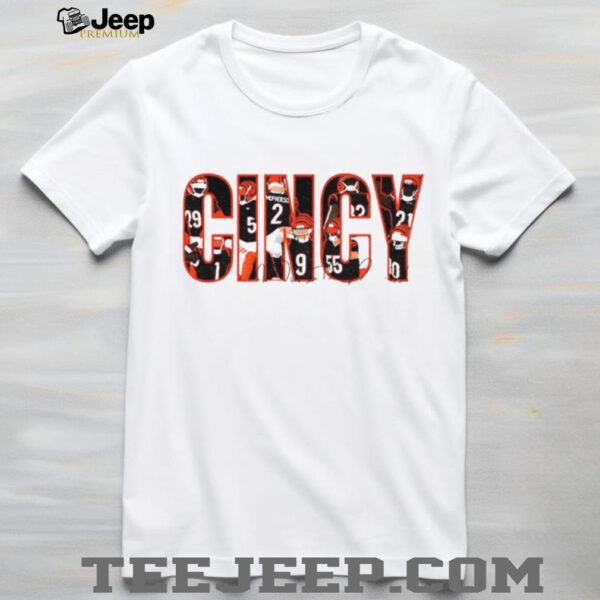 Cincy football Bengals players shirt