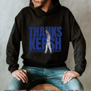 Clayton Kershaw Thanks Kersh 18 seasons 3 Cy Youngs 1 MVP 2 rings shirt