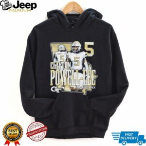 Clayton Powell Lee 5 Georgia Tech Yellow Jackets Defensive Back shirt