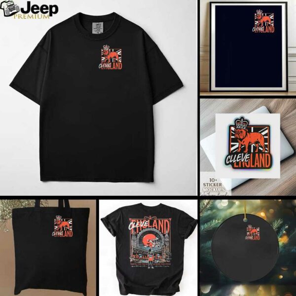 Cleveland Browns England taking the pound across the pond shirt