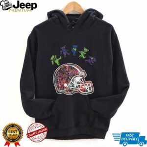 Cleveland Browns x Grateful Dead night 2025 bears logo shirt