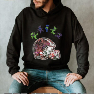 Cleveland Browns x Grateful Dead night 2025 bears logo shirt