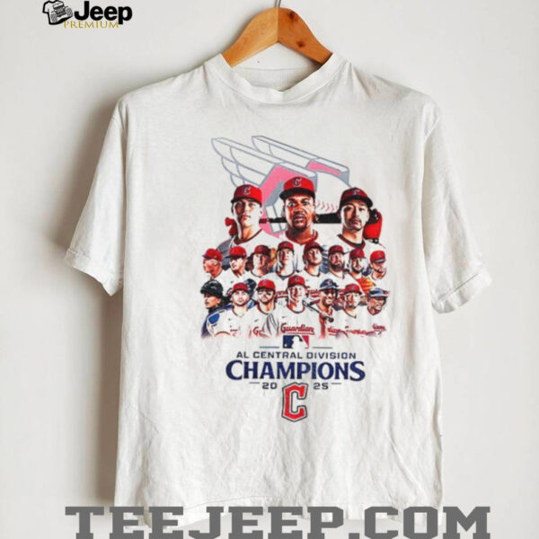 Cleveland Guardians 2025 AL Central Division Champions Postseason MLB shirt