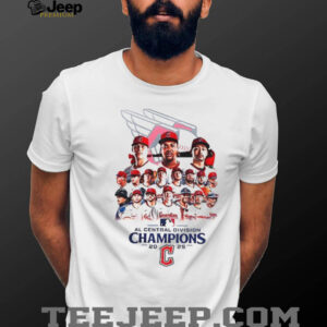 Cleveland Guardians 2025 AL Central Division Champions Postseason MLB shirt