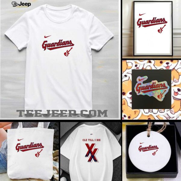 Cleveland Guardians XX Cle till I die shirt