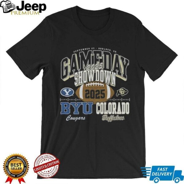 Colorado Buffaloes vs BYU Cougars 2025 Gameday Showdown shirt