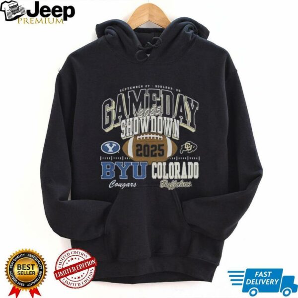 Colorado Buffaloes vs BYU Cougars 2025 Gameday Showdown shirt