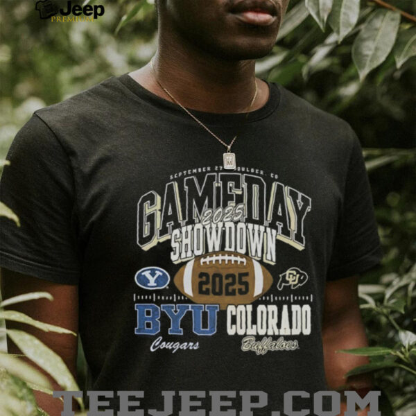 Colorado Buffaloes vs BYU Cougars 2025 Gameday Showdown shirt