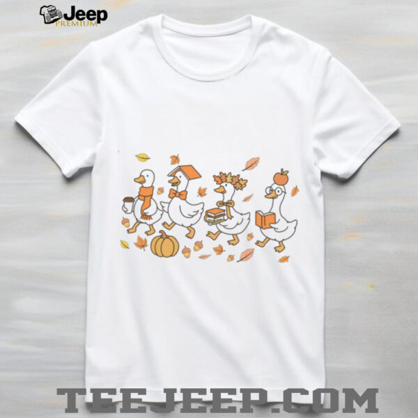 Comfort Colors® Fall Goose Teacher Shirt, Goose Preschool Teacher Shirt