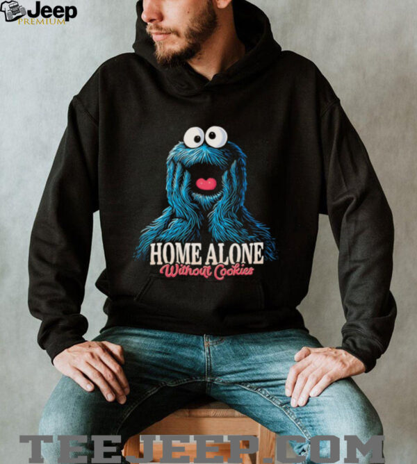 Cookie Monster X Kevin McCallister home alone without Cookies shirt