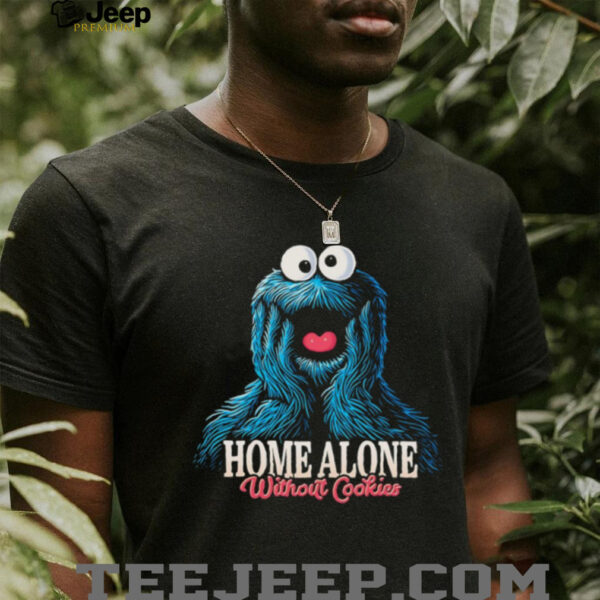 Cookie Monster X Kevin McCallister home alone without Cookies shirt