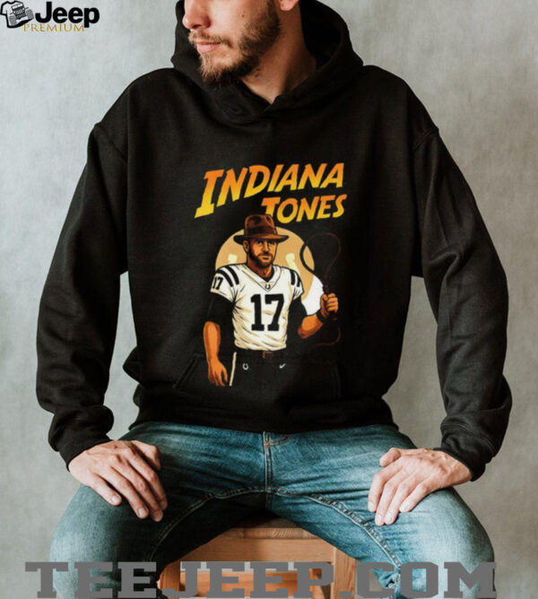 Cowboy Daniel Jones 17 Indianapolis Colts NFL Football Indiana Jones shirt