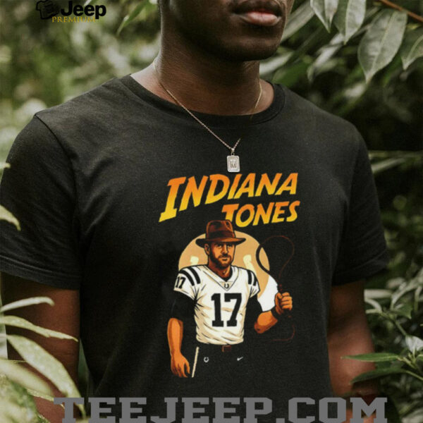 Cowboy Daniel Jones 17 Indianapolis Colts NFL Football Indiana Jones shirt
