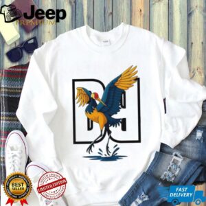 Crane Dancing Wings Out shirt
