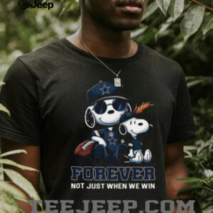 Dallas Cowboys Peanuts Snoopy Forever shirt