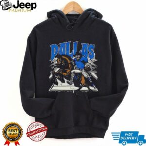 Dallas Cowboys Skeleton on Horseback Football Player shirt
