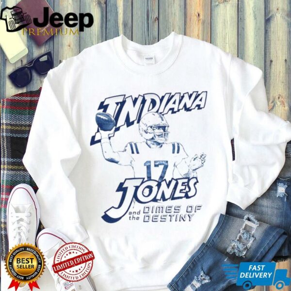 Daniel Jones Indianapolis Colts Indiana Jones and The Dimes of Destiny shirt